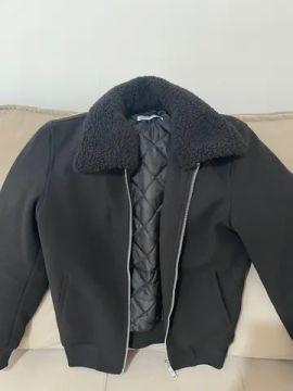 Jaqueta Zara peluciada original tamanho P