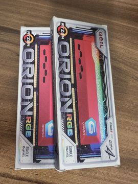 Memória RAM GEIL DDR4 8GB 3200Mhz Orion RGB - Single Channel