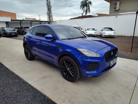 JAGUAR E-PACE 2.0 16V P300 GASOLINA R-DYNAMIC SE AWD AUTOMÁTICO AZUL 2020