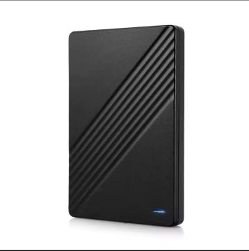 HD Externo 700GB - Novo - Preto