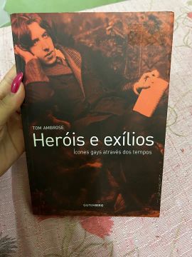 Heróis e exílios livro usado