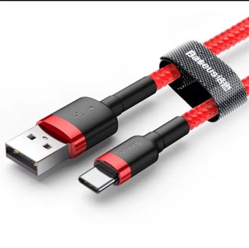 Cabo USB-C  Baseus - Carregamento Rápido Entrega Grátis 