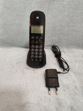 Telefone sem Fio com Identificador Viva Voz e Secretária Dect 6.0 Motorola MOTO750SE Preto