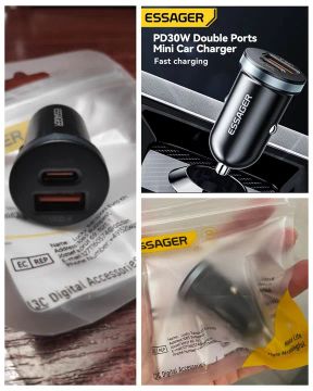 Carregador automotivo 30W ESSAGER - 2 Portas