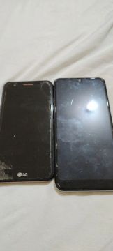 Dois smartphones LG para venda