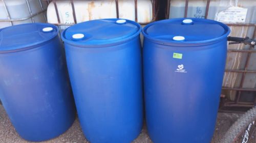 Tambores de Plástico Azul 200 Litros