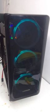 Gabinete Gamer WARRIOR somente gabinete sem tampa lateral 