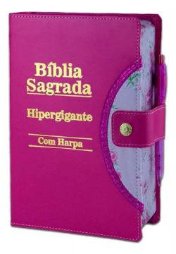 Bíblia Sagrada Hipergigante com Harpa - Edição Luxo