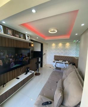 Forro de drywall com Iluminação LED para teto - Moderna e elegante