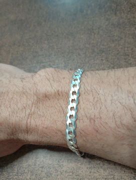 Pulseira de Prata Masculina