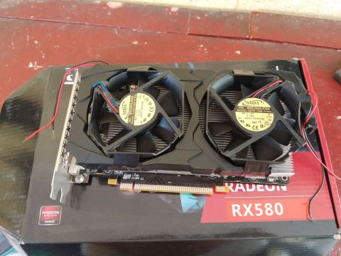 Placa de Vídeo RX 580 AMD 8 GB