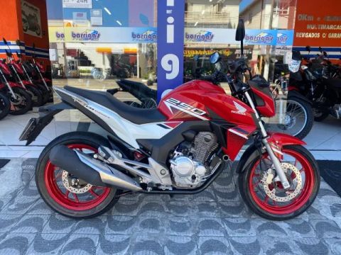 Honda Cb Twister 250 Flex Abs 2022 Vermelha Impecável