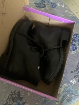 Bota via Marte de couro 