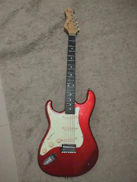 Guitarra elétrica para canhoto Tagima TW Series TG-500