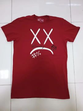 Camiseta Masculina Vermelha GG