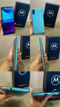 Moto E20 Semi Novo - Azul