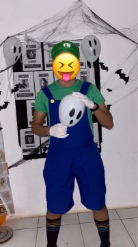 Fantasia do Luigi - Tamanho M