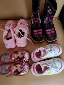 Kit de Sapatos Infantis - 4 pares