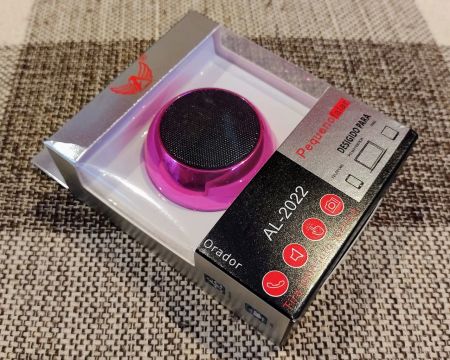 Mini caixa de som bluetooth metal 3W