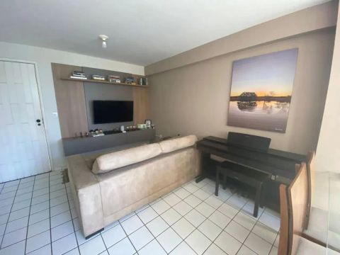 Apartamento com 2 dormitórios à venda, 53 m² por R$ 320.000,00 - Petrópolis - Natal/RN