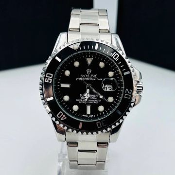 Relógio Rolex prata premium 
