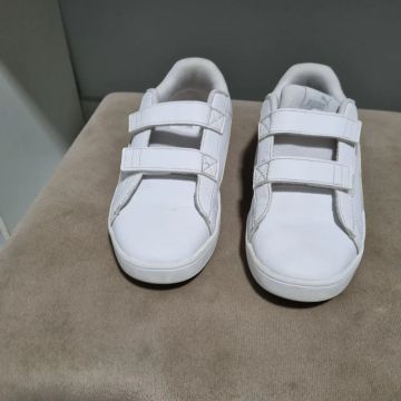 Tênis Puma Infantil Branco - Tamanho 33