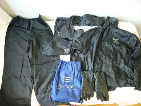 Conjunto Impermeável para Motociclista NAVE - Novo
