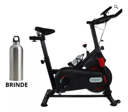 Bicicleta Bike Ergometrica Spinning Academia Fitness Profissional 120kg NK