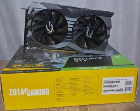 Oportunidade! Placa de Vídeo NVídia GTX 1660 Super 6GB GDDR6. Últimas Unidades