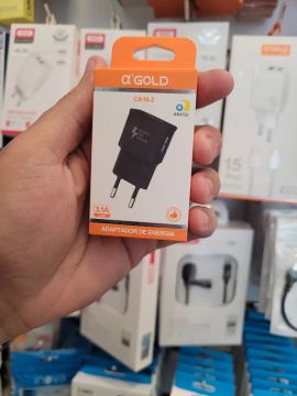 Fonte 3.1 A USB aGOLD CA10-2 - Loja Mega Tudo