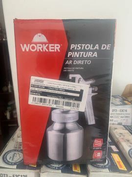 Pistola de Pintura Ar Direto Pro da WORKER
