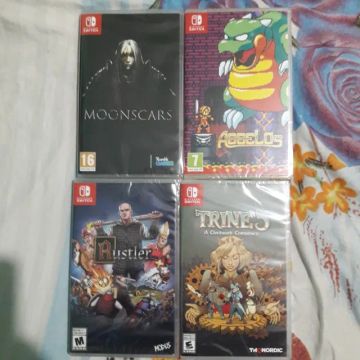 Jogos novos Nintendo Switch