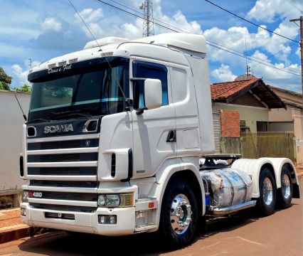 Scania R420 evolução 