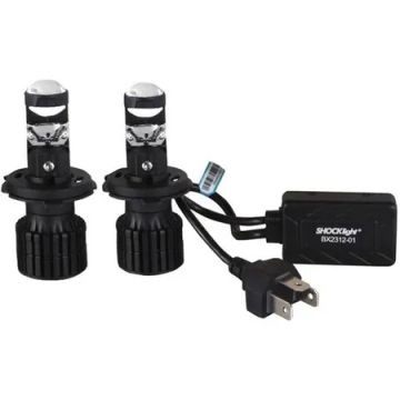 Kit de Conversão Shocklight LED Elíptico 5000Lm: Segurança, Precisão e Alta Performance
