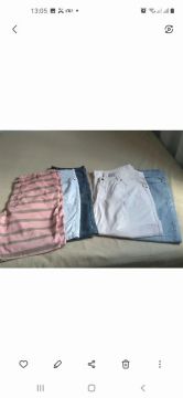 Bermudas e calças semi novas