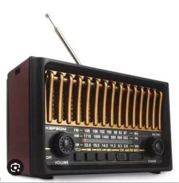 Rádio Retrô Portátil Kapbom 