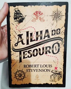 Livro A ilha do tesouro Robert Louis Stevenson 