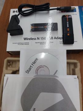 Adaptador Wi-Fi D-Link DWA-125 N150