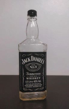 01 Garrafa Vazia Jack Daniels