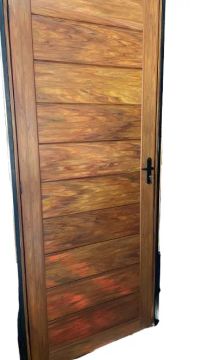 PORTA PVC 800X2100 AMADEIRADO PRONTA ENTREGA