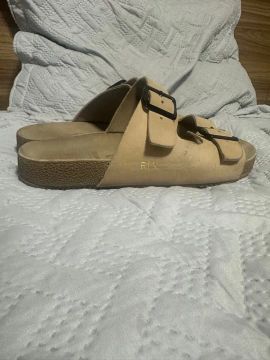birken reserva couro bege original 