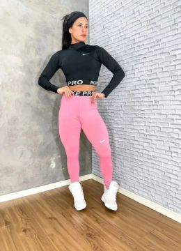Conjunto Nike - Top e Legging Rosa