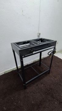 Fogão a Gás 2 Bocas - Novo Alta Pressão 