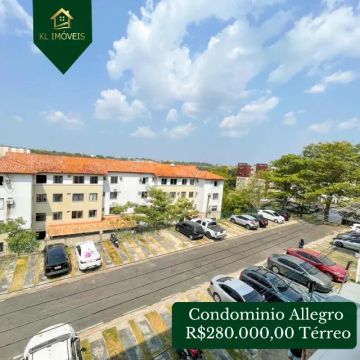 Cond. Alegro 03 quartos sendo 01 suite com gardem 