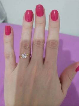 Anel ouro 18k