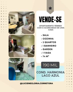 Apartamento Térreo com Garden Privativo - HARMONIA