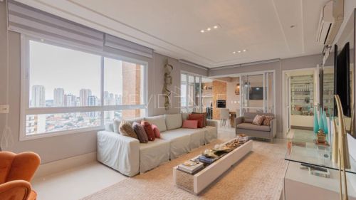 Apartamento à venda no Tatuapé, São Paulo com 157 metros e VARANDA GOURMET