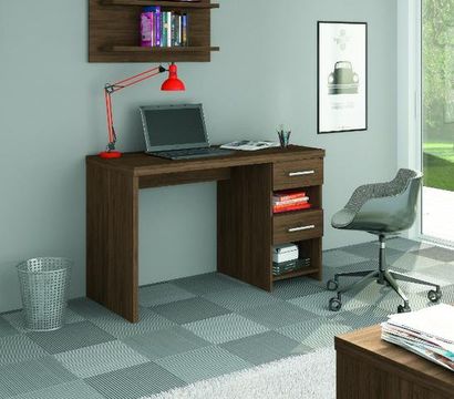 Escrivaninha Mesa Wood PRO lindissima = Frete grátis!