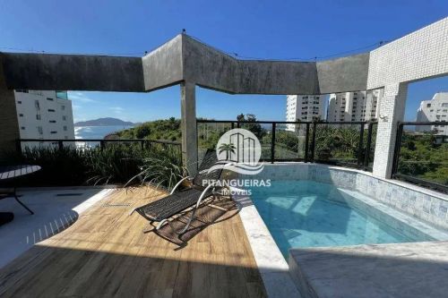 Linda Cobertura reformada com 3 suítes à venda, 260 m² na Praia das Pitangueiras - Guarujá
