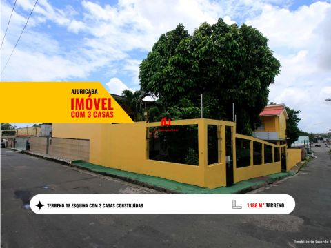 Casa de Esquina no Cj Ajuricaba 5 Qts (Suites) 1.188m²